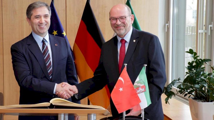 DÜSSELDORF’TA DOSTLUK BULUŞMASI: TÜRKİYE VE ALMANYA ARASINDA GÜÇLÜ MESAJLAR